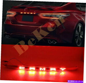 Cover Rear Trunk g^Ĵ߂201820̃ANZT[́A㕔hAAgNLEDe[CgJo[N[ For Toyota Camry 2018-20 Accessories chrome Rear Door Trunk LED Tail Light Cover