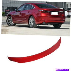 Cover Rear Trunk }c_6AeU2019N2020NYf@ABSAgNX|C[ECOJo[ĝ߂ For Mazda 6 Atenza 2019-2020 Carbon fiber ABS Rear Trunk Wing Spoiler cover Trim