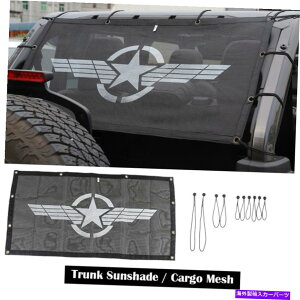 Cover Rear Trunk 4-DRW[vO[JL JK TJpAgNTVF[hbVJo[rLjRUV Rear Trunk Sunshade Mesh Cover Bikini anti-UV for 4-Dr Jeep Wrangler JL JK TJ