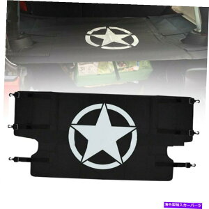 Cover Rear Trunk リアトランク貨物保管2007-2018ジープラングラーJK 4Door用シールドカバーラック Rear Trunk Cargo Storage Rack Cover Shield for 2007-2018 Jeep Wrangler JK 4Door