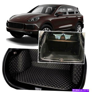 Cover Rear Trunk |VFJCG2014NubNAgNJo[J[S}bgV[gtAveN^[ Black Rear Trunk Cover Cargo Mats Seat&Floor Protector For Porsche Cayenne 2014