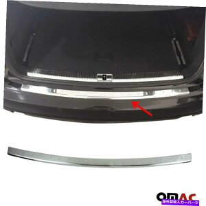 Cover Rear Trunk AEfBA6Aog2012N2018NN[Aop[K[hgNVJo[S.Steel̓tBbg Fits Audi A6 Avant 2012-2018 Chrome Rear Bumper Guard Trunk Sill Cover S.Steel