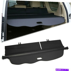 Cover Rear Trunk ���A�g�����N�̃Z�L�����e�B�J�[�S�J�o�[�V�F�[�h�t�B�b�g�g���^�v���hFJ150 2010-18�u���b�N Rear Trunk Security Cargo Cover Shade Fits Toyota Prado FJ150 2010-18 Black