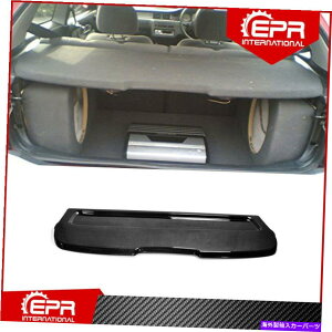 Cover Rear Trunk �z���_EG�V�r�b�N�n�b�`�o�b�N�J�[�{���t�@�C�o�[���A�g�����N�J�[�S�J�o�[�g����BodyKits�p For Honda EG Civic HatchBack Carbon Fiber Rear Trunk Cargo Cover Trim BodyKits �y���s�A���i�z