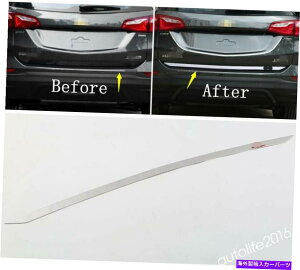 Cover Rear Trunk AgNe[Q[ghÃV{[GNCmbNX2017-2020̂߂Ƀ{gXgbvJo[g Rear Trunk Tailgate Door Bottom Strip Cover Trim For Chevrolet Equinox 2017-2020