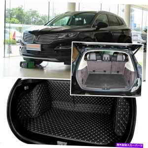 Cover Rear Trunk J[MKĈ߂1ZbgubNAgNJo[J[S}bgV[gtAveN^[ 1Set Black Rear Trunk Cover Cargo Mats Seat&Floor Protector For Lincoln MKC