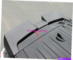 Cover Rear Trunk tH[hGNXv[[2020N1XJ[{t@Co[X^CAX|C[gNe[Jo[g 1X Carbon fiber style Rear Spoiler Trunk Tail Cover Trim For Ford Explorer 2020