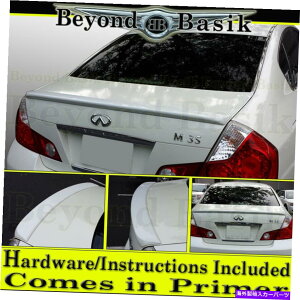 Cover Rear Trunk 2006 2007 2008 2009 2010CtBjeBM35 M45t@Ng[X^CbvX|C[PRIMER For 2006 2007 2008 2009 2010 Infiniti M35 M45 Factory Style Lip Spoiler PRIMER