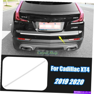 Cover Rear Trunk 2019 2020�L���f���b�NXT4�X�e�����X�N���[�����A�g�����N���b�h�Q�[�g�G�b�W�J�o�[�g�����t�B�b�g Fits 2019 2020 Cadillac XT4 stainless Chrome Rear Trunk Lid Gate Edge Cover Trim �y���s�A���i�z
