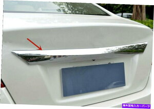 Cover Rear Trunk YeBAiAeB}2013-2015ɂẮA1×N[AgNbhJo[veN^[g 1x Chrome Rear Trunk Lid Cover Protector Trim For Nissan Teana Altima 2013-2015