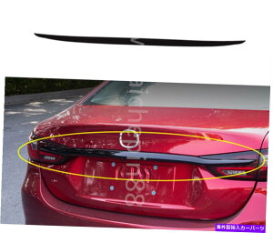 Cover Rear Trunk ubN㕔hAAgNbhe[Q[gJo[XebJ[̂߂Ƀ}c_6AeU2018 2019 Black Rear Door Trunk Lid Tail Gate Cover Sticker For Mazda 6 Atenza 2018 2019