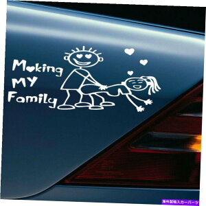 Cover Rear Trunk Vt@j[{fBhAtF_[AJ[ANZT[̃gŃAFamillyXebJ[܂ New Funny Body Doors Fender Rear Car Accessories Trunk Making My Familly Sticker