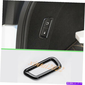 Cover Rear Trunk }ZeBoe2016-2019̂߂ɃJ[{t@Co[AgÑXCb`{^Jo[g Carbon Fiber Rear Trunk Switch Button Cover Trim For Maserati Levante 2016-2019