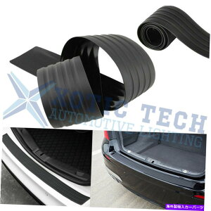 Cover Rear Trunk JDM�Ԃ̃g�����N�̃h�A�V���v���[�g���A�o���p�[�K�[�h�v���e�N�^�[���o�[�p�b�h�g�����J�o�[ JDM Car Trunk Door Sill Plate Rear Bumper Guard Protector Rubber Pad Trim Cover �y���s�A���i�z