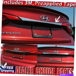 Cover Rear Trunk 2015-2017 HYUNDAI SONATAgvN[e[Q[gJo[AgNgANZg For 2015-2017 HYUNDAI SONATA Triple Chrome Tailgate COVER Rear Trunk Trim Accent