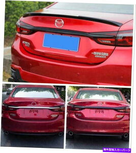 Cover Rear Trunk }c_6̂鍕ABSAgNbhQ[gJo[g1PCŜ߂2018N2020N 2018-2020 For Mazda 6 Glossy black abs Rear Trunk Lid Gate Cover Trim 1PCS