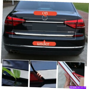 Cover Rear Trunk VWpT[g2016-2019XeXAgNe[Q[ghÂӂJo[gXgbv̂߂ For VW Passat 2016-2019 Stainless Rear Trunk Tailgate Door Lid Cover Trim Strip