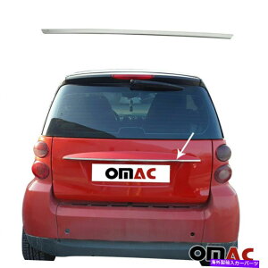 Cover Rear Trunk ͂߂X}[gFortwo2008-2015N[gNe[Q[ggOunhJo[S.Steel Fits Smart Fortwo 2008-2015 Chrome Trunk Tailgate Trim Grab Handle Cover S.Steel