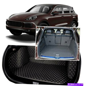 Cover Rear Trunk |VFJCG11-18AgNJo[J[S}bgV[gtAveN^[ Black Rear Trunk Cover Cargo Mats Seat&Floor Protector For Porsche Cayenne 11-18
