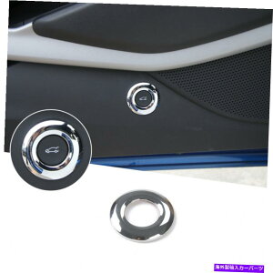 Cover Rear Trunk �V�{���[�J�}��2017+ Chrome�̃��A�g�����N�X�C�b�`�{�^�������O�g���������J�o�[ Rear Trunk Switch Button Ring Trim Decor Cover For Chevrolet Camaro 2017+ Chrome