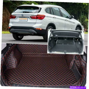 Cover Rear Trunk PUU[AgNJo[J[S}bg̃V[gobNveN^[J[ybĝ߂BMWX1 PU Leather Rear Trunk Cover Cargo Mats Seat Back Protector Carpets For BMW X1