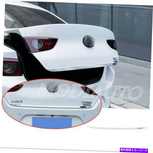 Cover Rear Trunk 2019 2020}c_3Z_X`[AgNbhQ[gGbWJo[g1pcs For 2019 2020 Mazda 3 Sedan steel Rear Trunk Lid Gate Edge Cover Trim 1pcs