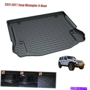 Cover Rear Trunk AJ[SCi[2011-2017W[vEO[4hApgCgNtA}bgJo[ Rear cargo Liner Tray Trunk Floor Cover Mat for 2011-2017 Jeep Wrangler 4-Door