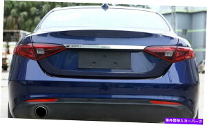 Cover Rear Trunk XeXX`[AgNbhgJo[ĝ߂ɃAt@IWA2017N2018N Stainless Steel Rear Trunk Lid Trim Cover Trim For Alfa Romeo Giulia 2017 - 2018