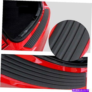Cover Rear Trunk �u���b�N�\�t�g���A�o���p�[�K�[�h�v���e�N�g�g�����J�o�[�V���v���[�g�g�����N���o�[�p�b�h�L�b�g Black Soft Rear Bumper Guard Protect Trim Cover Sill Plate Trunk Rubber Pad Kit �y���s�A���i