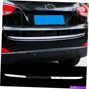 Cover Rear Trunk �q�����_�C�c�[�\��IX35�X�e�����X�X�`�[�����A�g�����N���b�h�J�o�[�g������1pcs�̂��߂�2010�N����2015�N 2010-2015 For Hyundai Tucson IX35 Stainless Steel Rear Trunk Lid Cover Trim 1pcs
