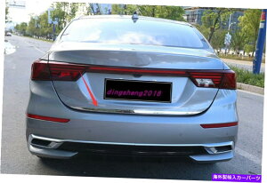 Cover Rear Trunk 1PCSXeXe[AgNbhJo[gɂĂ͋NtHeK3 2019N2021N 1PCS Stainless steel Tail Rear Trunk Lid Cover Trim For Kia Forte K3 2019-2021