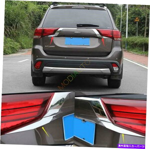 Cover Rear Trunk OHAEg_[2016 2017 2018N[hAAgNbhJo[ĝ߂ For Mitsubishi Outlander 2016 2017 2018 Chrome Rear Door Trunk Lid Cover Trim