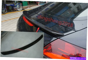 Cover Rear Trunk AEfBTT̂߂ɃJ[{t@Co[A[tX|C[AgNX|C[e[Jo[ Carbon Fiber Rear Roof Spoiler Trunk Tail Spoiler Decor Cover For Audi TT