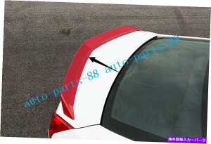 Cover Rear Trunk �L���f���b�NATS 2014-2017�̂��߂Ƀ��b�h�e�[���E�C���O���A�g�����N�X�|�C���[�E�C���O�J�o�[�g���� Red Tail Wing Rear Trunk Spoiler Wings Cover Trim For Cadillac ATS 2014-2017 �y���s�A���i�z