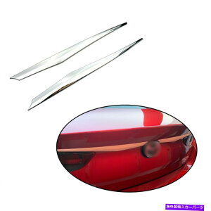 Cover Rear Trunk 2020 - }c_3ANZ2019pJ[AgNbhe[Q[ghAJo[CeAg Car Rear Trunk Lid Tailgate Door Cover Decor Trim for Mazda 3 Axela 2019 - 2020