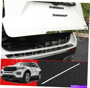 Cover Rear Trunk 1X�X�e�����X���A�g�����N�e�[���Q�[�g�h�A�ӂ��J�o�[�g�����t�H�[�h�G�N�X�v���[���[2020����21 1X stainless Rear Trunk Tail Gate Door Lid Cover Trim For Ford Explorer 2020-21