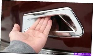 Cover Rear Trunk tH[hGNXv[[̂߂̃tBbg112015N[AgNQ[g̃hAnh{EJo[g fit for Ford Explorer 11-2015 Chrome Rear Trunk Gate Door Handle Bowl Cover Tri