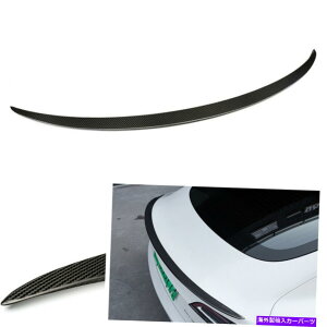 Cover Rear Trunk J[{t@Co[AgNX|C[ECOECObvJo[ĝ߂ɃeXf3 17-19 Carbon Fiber Rear Trunk Wing Spoiler Wing Lip Cover Trim For Tesla Model 3 17-19