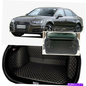 Cover Rear Trunk AEfBA4 201317̂߂1ZbgubNAgNJo[J[S}bgV[gtAveN^[ 1Set Black Rear Trunk Cover Cargo Mats Seat&Floor Protector For Audi A4 2013-17