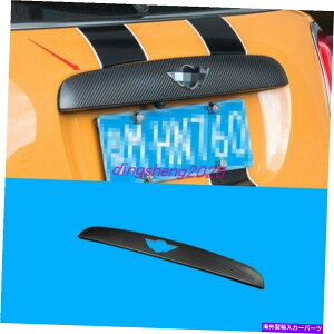 Cover Rear Trunk {̃J[{t@Co[e[AgNbhJo[ĝ߂̃~jN[p[F56 2014N2020N Real Carbon Fiber Tail Rear Trunk Lid Cover Trim For Mini Cooper F56 2014-2020