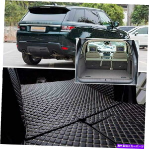 Cover Rear Trunk W[o[pPUU[AgNJo[}bg̃V[gobNveN^[J[ybg PU Leather Rear Trunk Cover Mats Seat Back Protector Carpets For Range Rover