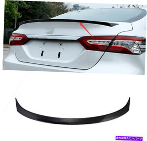 Cover Rear Trunk AgNX|C[e[bvX|C[Jo[gtBbĝ߂̃g^J2018N2019N Rear Trunk Spoiler Tail Lip Spoiler Cover Trim Fit For Toyota Camry 2018-2019