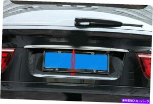 Cover Rear Trunk ӂJo[𐬌`XeXX`[AgŃABMW X5 E70 X6 E71pN[g Stainless Steel Rear Trunk molding Lid Cover trim Chrome for BMW X5 E70 X6 E71