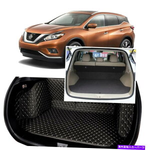 Cover Rear Trunk Y[m201516̂߂ɃubNAgNJo[J[S}bgV[gtAveN^[ Black Rear Trunk Cover Cargo Mats Seat&Floor Protector For Nissan Murano 2015-16