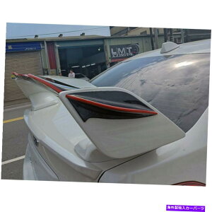 Cover Rear Trunk XoWRX STI 4K[j[tbvSTIgNX|C[+TChtBJo[ɓhς݊i Painted For Subaru WRX 4th STI Gurney Flap STI Trunk Spoiler+Side Fin Cover