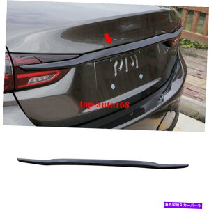 Cover Rear Trunk ABS�O���X�u���b�N�㕔�h�A�g�����N�t���[���J�o�[�g����1PCS�t�B�b�g���̂��߂̃}�c�_6 2018�N����2020�N ABS Gloss black Rear Door Trunk Frame Cover Trim 1pcs Fit For Mazda 6 2018-2020