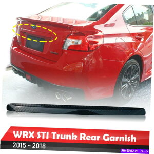 Cover Rear Trunk SUBARU WRX STIZ_2015N2018NhCJ[{pgNbhK[jbVJo[ Trunk Lid Garnish Cover for SUBARU WRX STI SEDAN 2015-2018 Dry Carbon