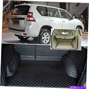 Cover Rear Trunk g^vhpPUU[AgNJo[J[S}bgobNveN^[5 PU Leather Rear Trunk Cover Cargo Mats Back Protector For Toyota Prado 5 Seats