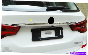 Cover Rear Trunk BMW X3 G01 2018 19 2020X`[N[AgNbhQ[gAbp[Jo[g1Pp for BMW X3 G01 2018 19 2020 Steel Chrome Rear Trunk Gate Lid Upper Cover Trim 1p