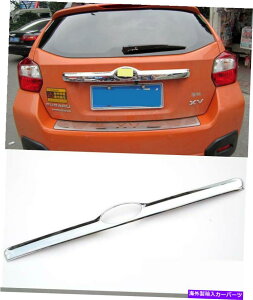 Cover Rear Trunk 2012-2016スバルXVカバートリムのためのクロムメッキリアトランクリッドカバートリム Chrome Plated Rear Trunk Lid Cover Trim for 2012-2016 Subaru XV Cover Trim